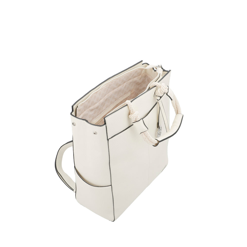 Mochila para mujer Formentera beige L