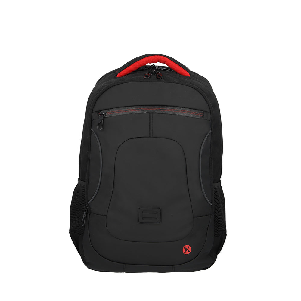 Mochila para laptop hombre Gamma 16'' negra/roja