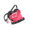 Bandolera para mujer LOVE TWO negra