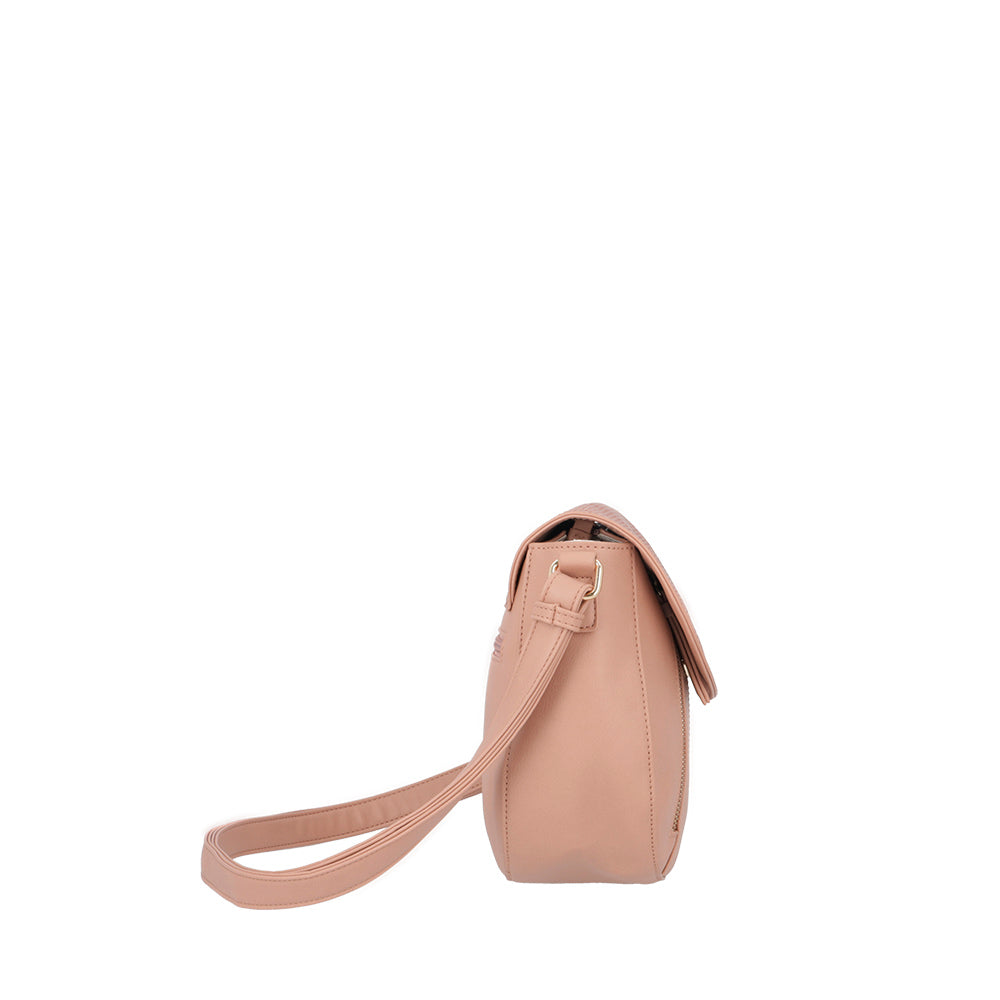 Bandolera Melbourne rosa S