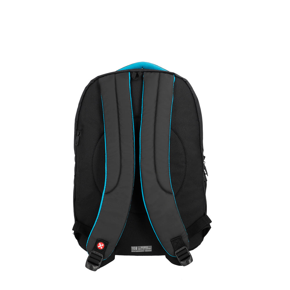 Mochila para laptop Gamma 17" negra/azul