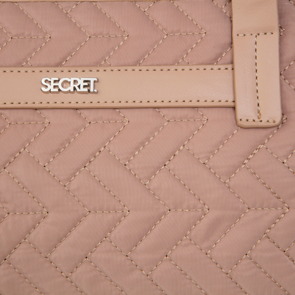 Cartera Clásico Fashion Belgica Beige