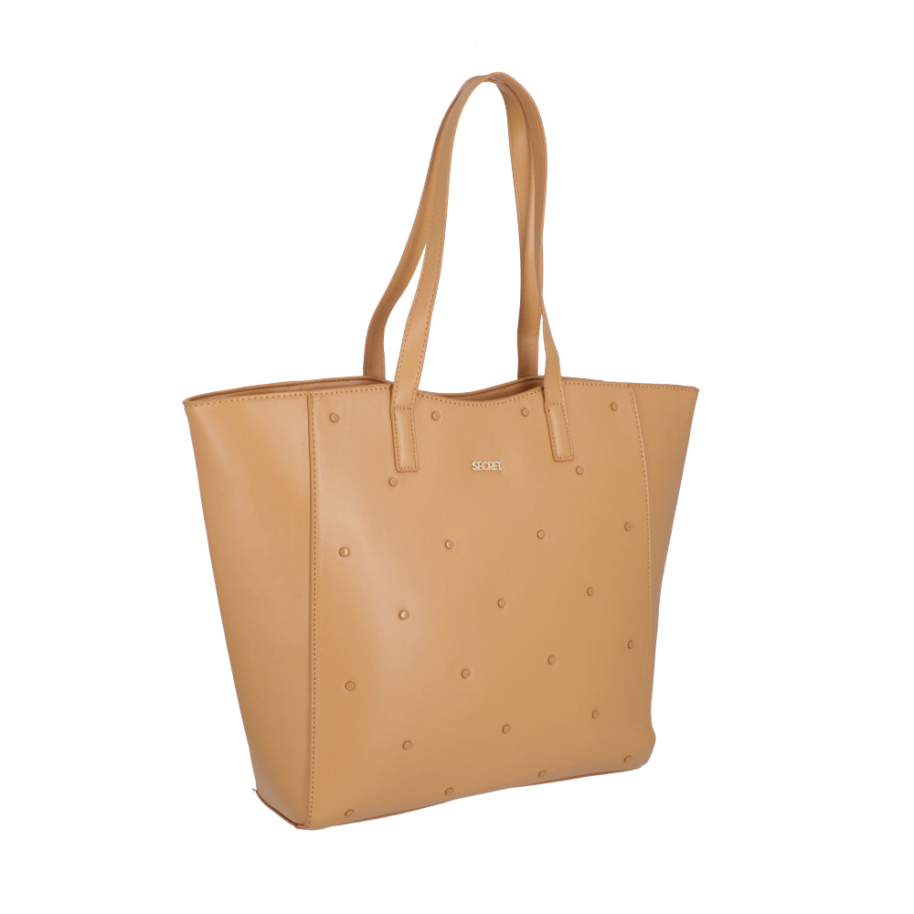 Cartera Tote Bag Oporto Beige Grande