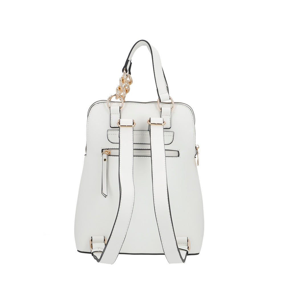 Mochila para mujer Italia blanca M