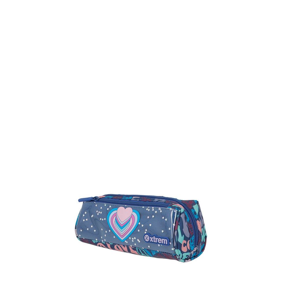 Estuche Campbell 4Xt Blue Hearts M