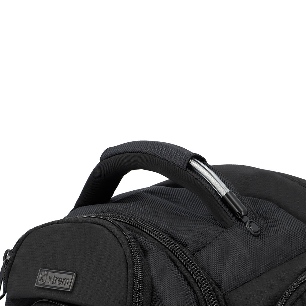 Mochila para notebook 17" de hombre Legend negra