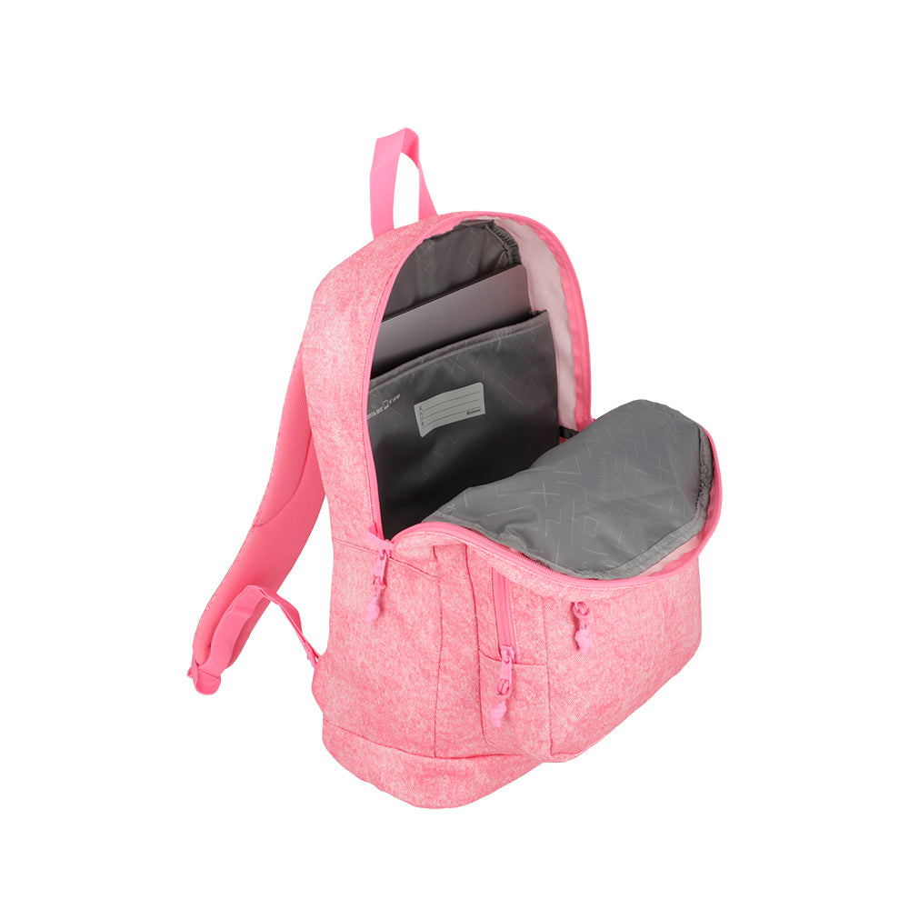 Mochila para laptop Vito 16" rosada