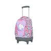 Mochila escolar con ruedas Trolley Unicorn lila