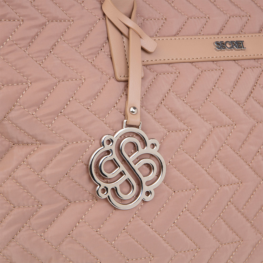 Cartera Clásico Fashion Belgica Beige