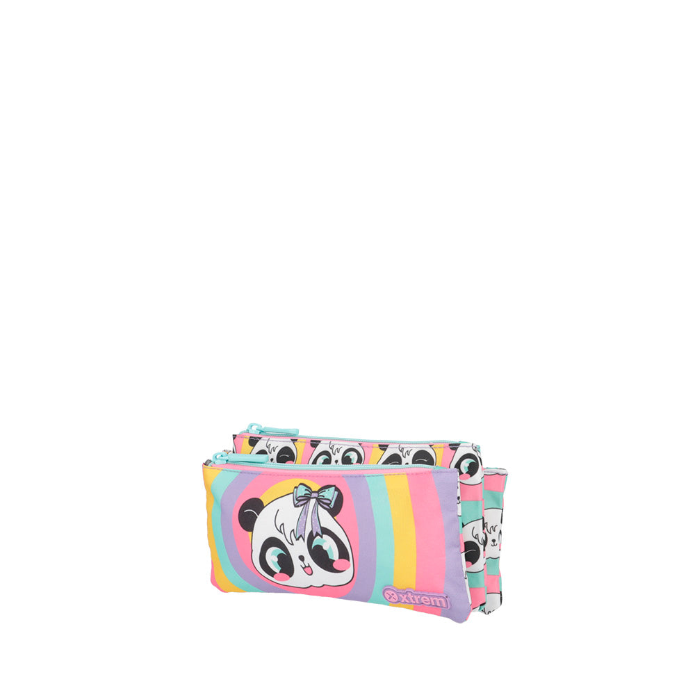 Estuche Trinity 4Xt Multicolor Panda M