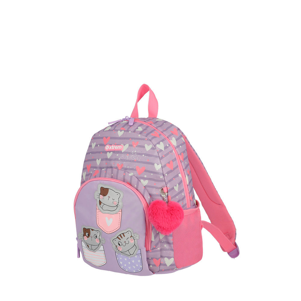 Mochila para niñas Power morada