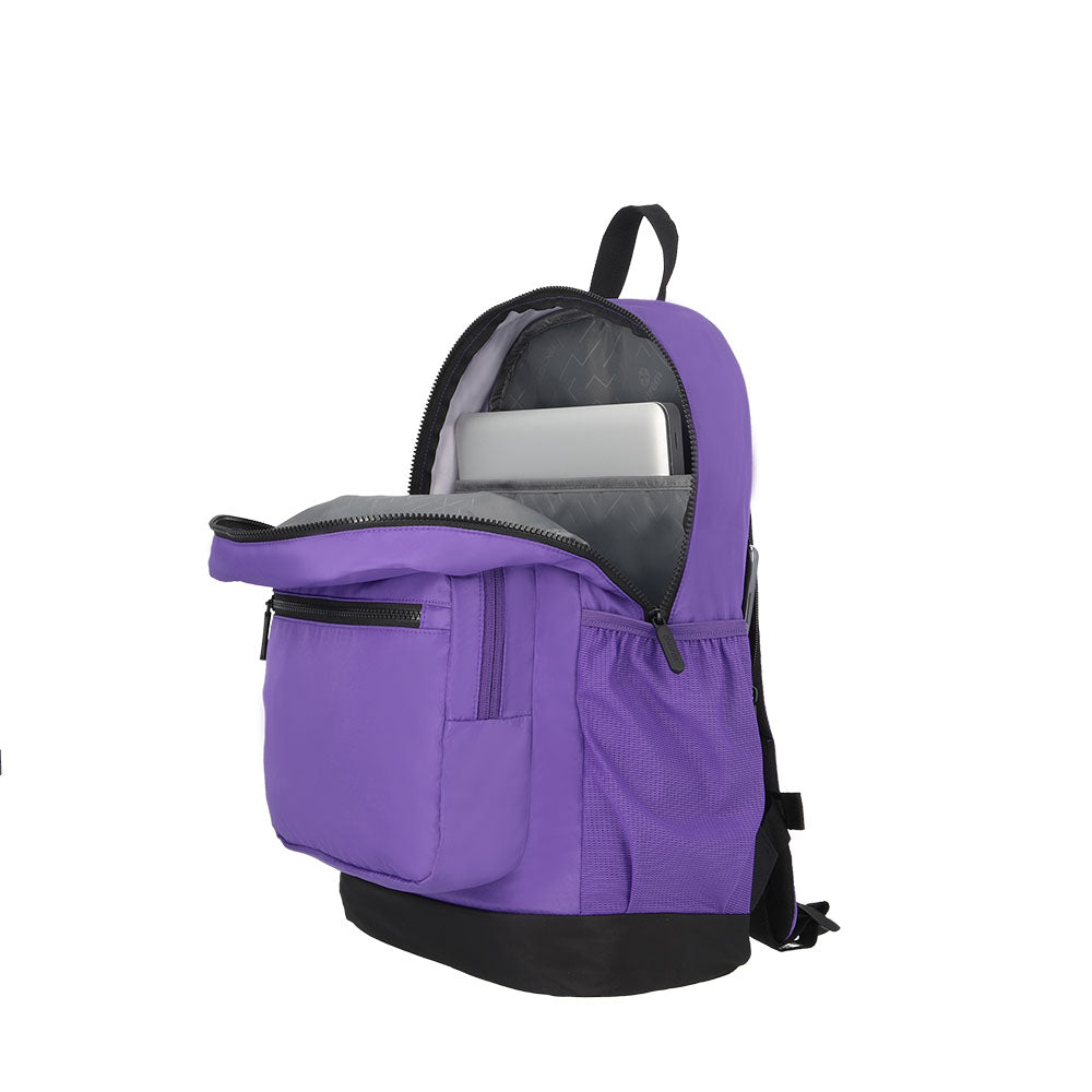 Mochila para laptop mujer Vito 15.6'' morada