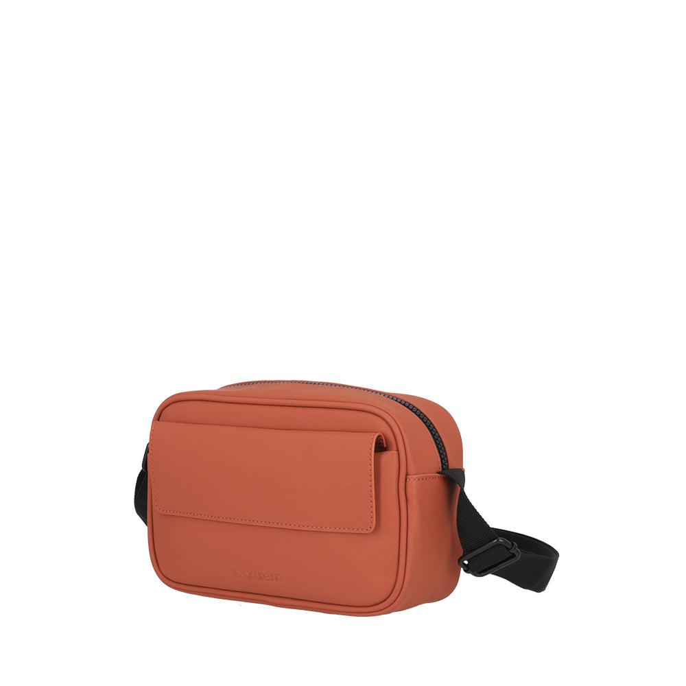 Cartera bandolera Iris naranja S