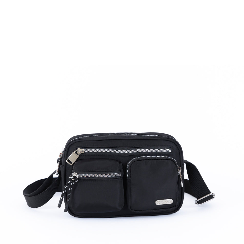 Cartera bandolera Hazel Negra S