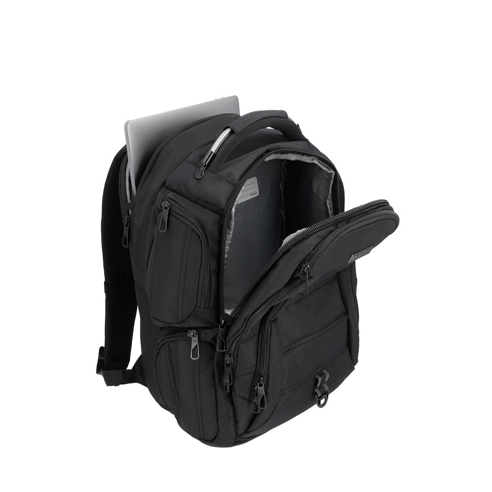 Mochila para notebook 17" de hombre Legend negra