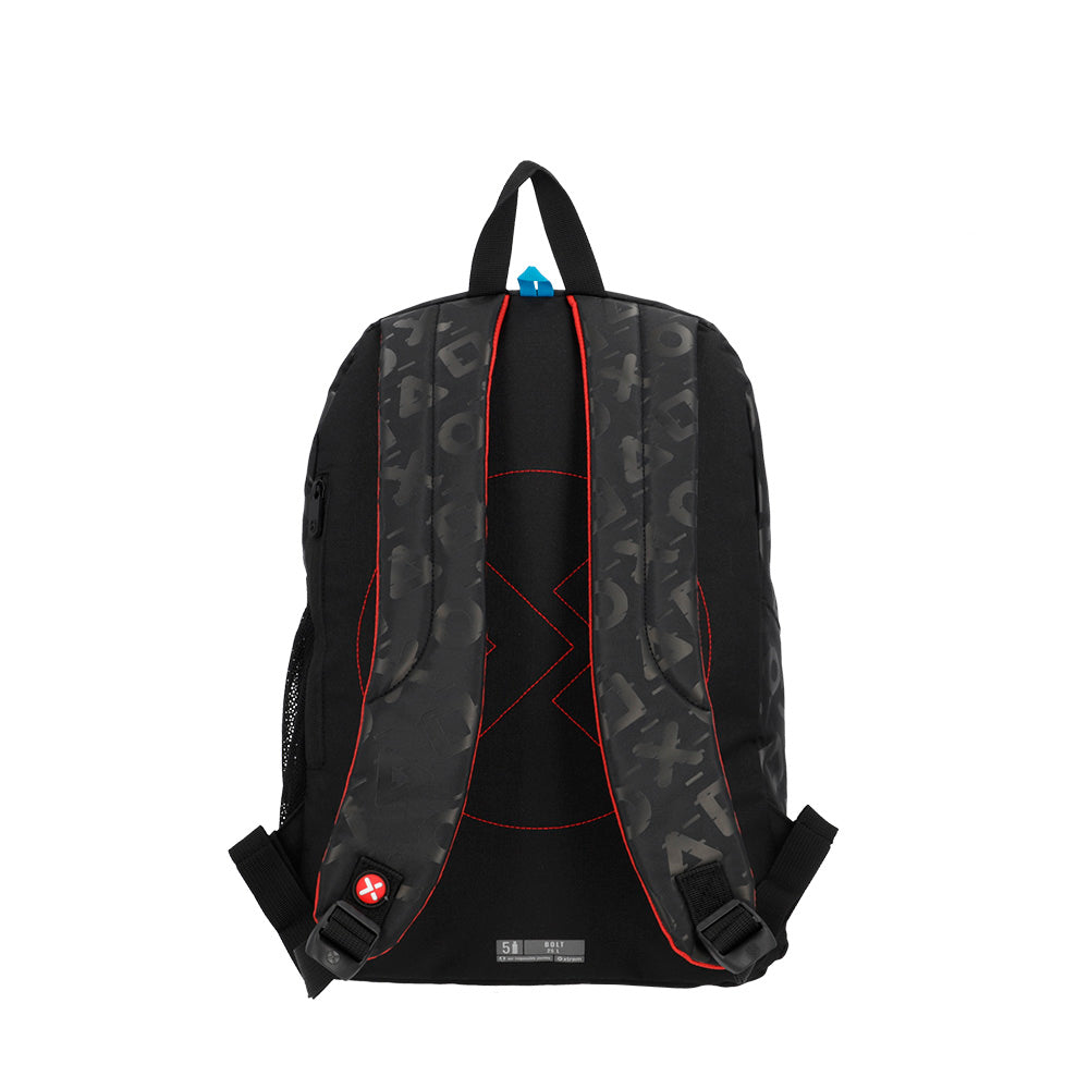 Mochila para niños Bolt Gamer negra