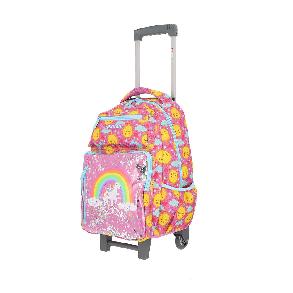 Set mochila con ruedas escolar Pack Pink Unicorn 3 piezas – House of Samsonite Peru