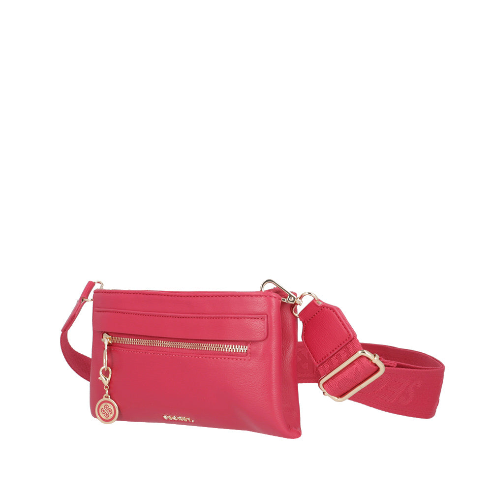 CROSS BAG S SICILIA SS25 FUCSIA