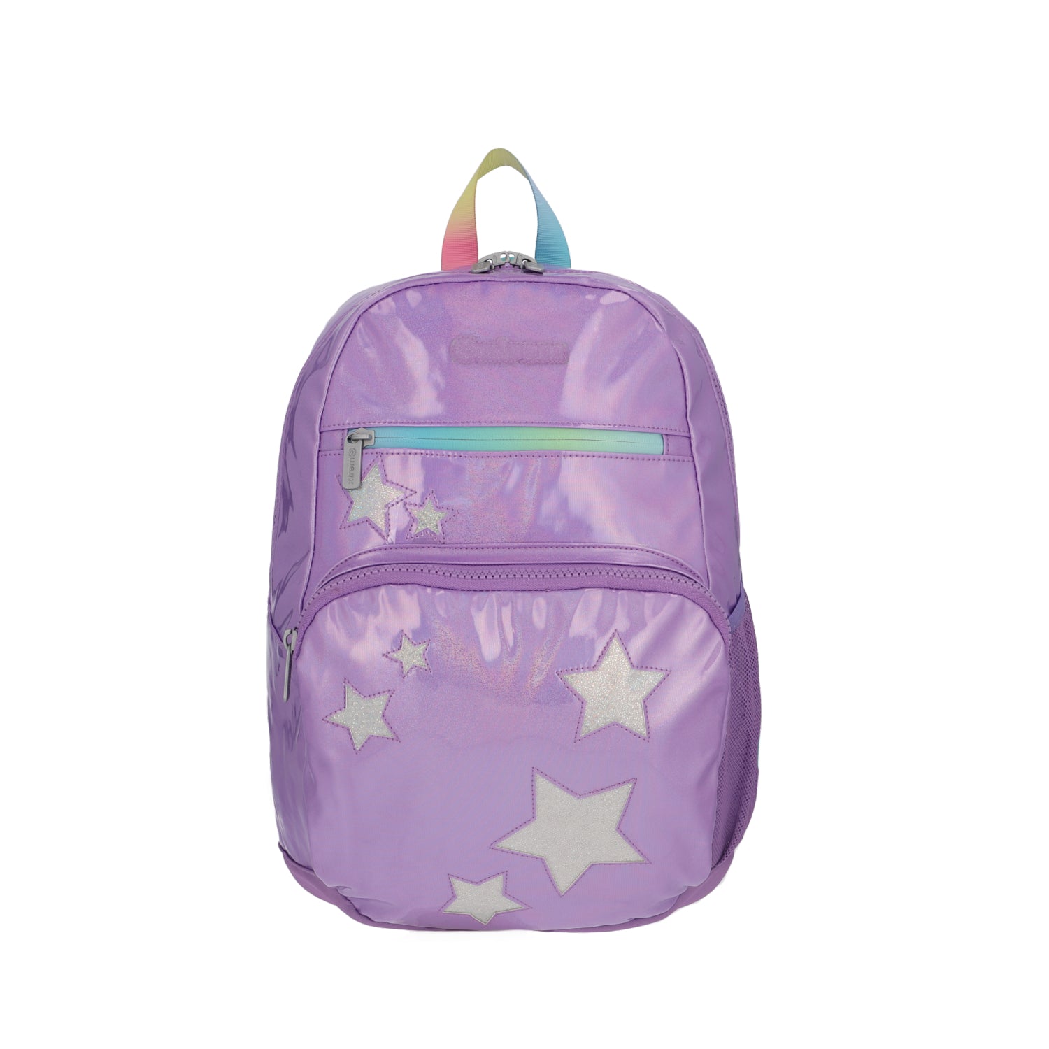 Mochila School Backpack Bolt 220 Purple Stars