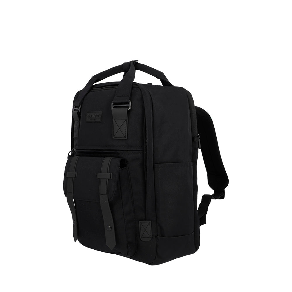 Mochila para notebook 16" de mujer Portland negra