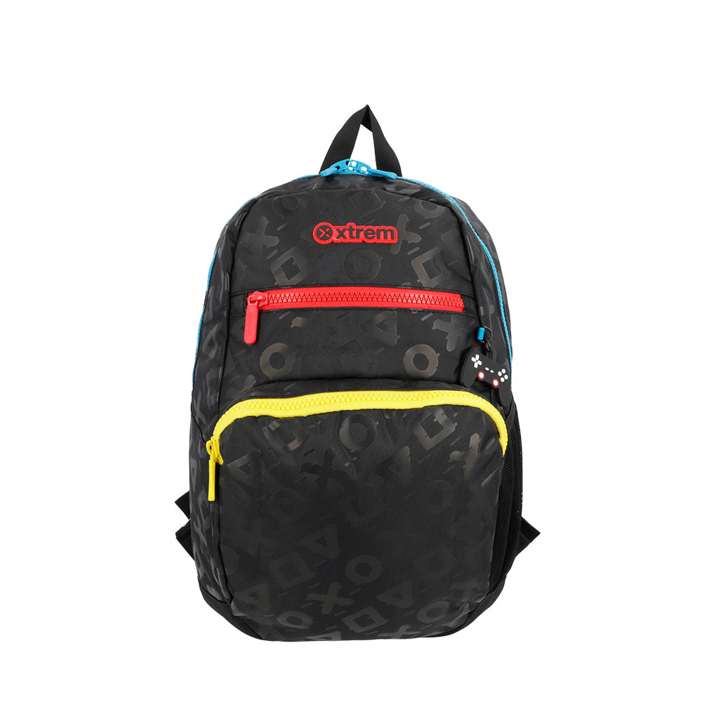 Mochila para niños Bolt Gamer negra