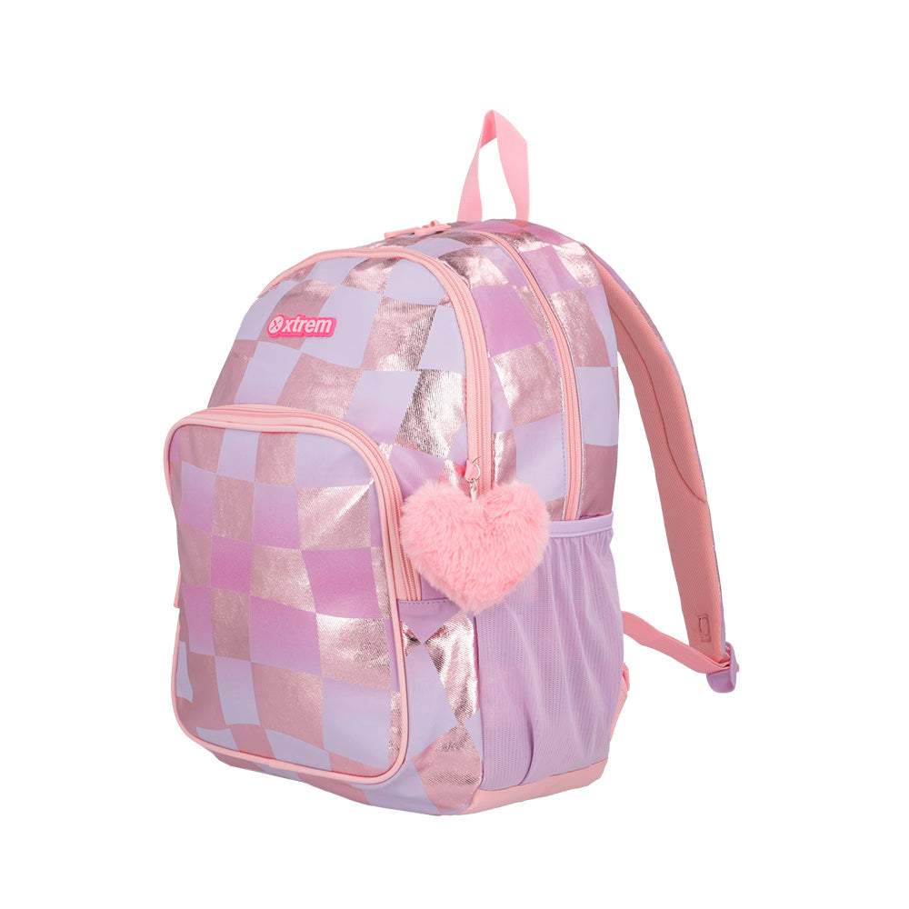 Mochila Hopper 4Xt Lilac Checks XL