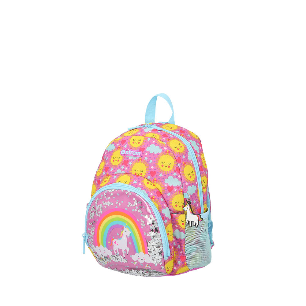 Mochila escolar Power Unicorn rosada