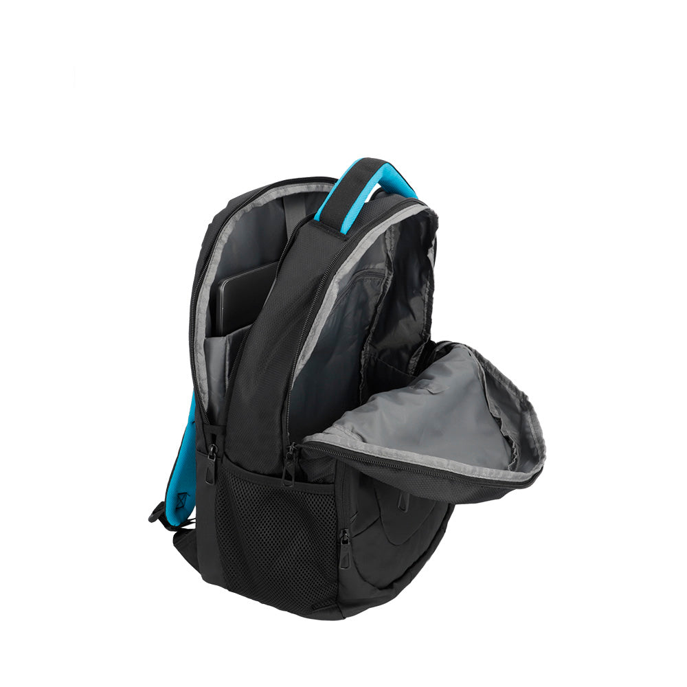 Mochila para laptop Gamma 17" negra/azul