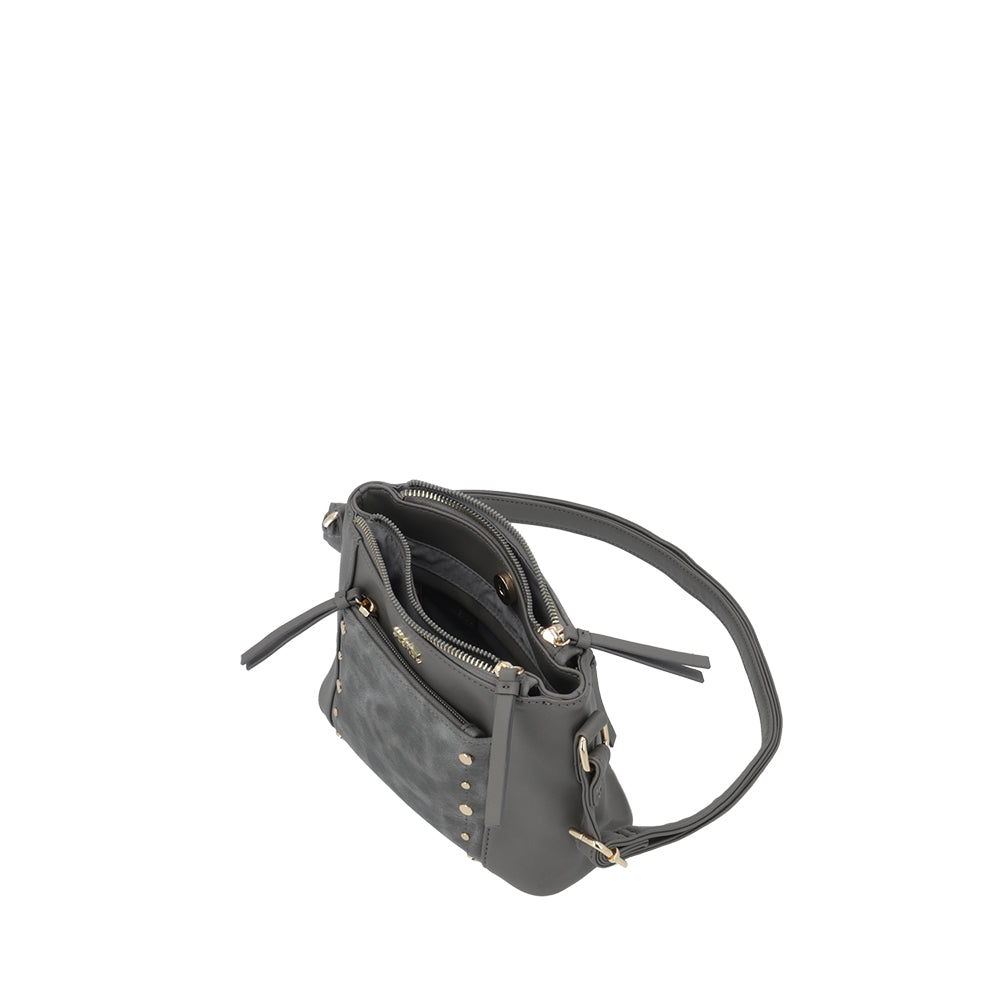 Cartera Hippie Chic Minsk Gris