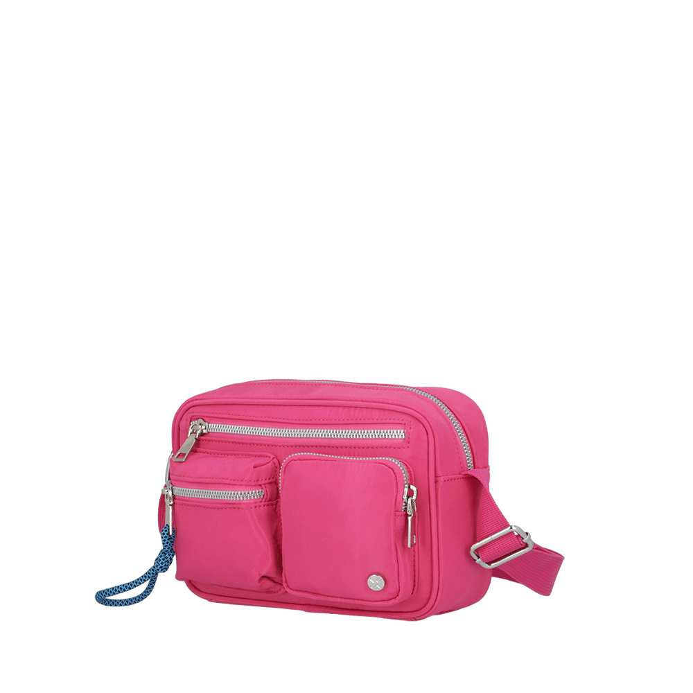 Cartera bandolera Hazel rosada S