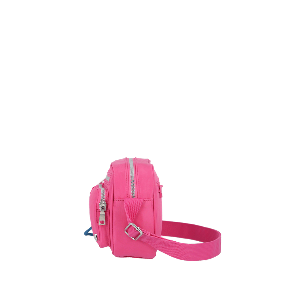 Cartera bandolera Hazel rosada S