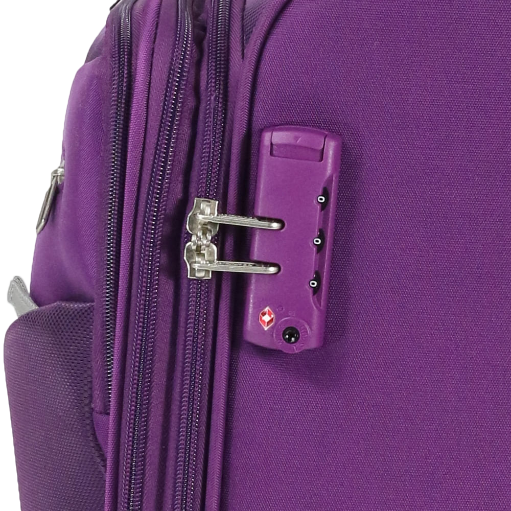 Maleta Fiji Spinner 83Cm Tsa Extra Grande Plum