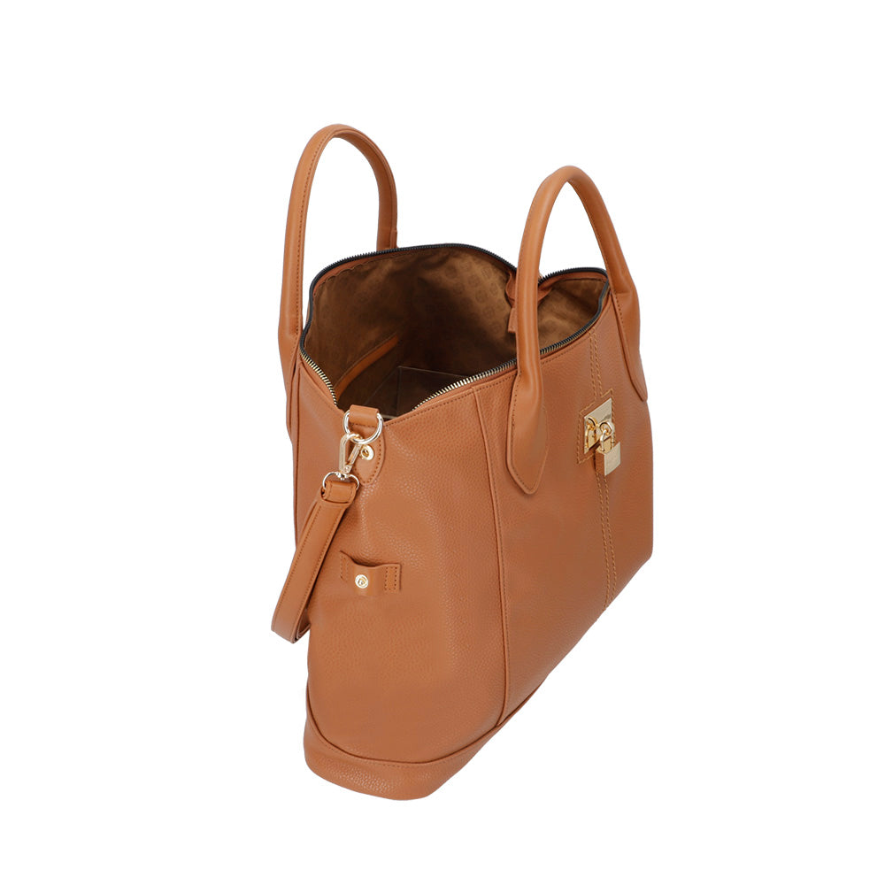 TOTE PARMA FW24 CAFÉ MEDIO L