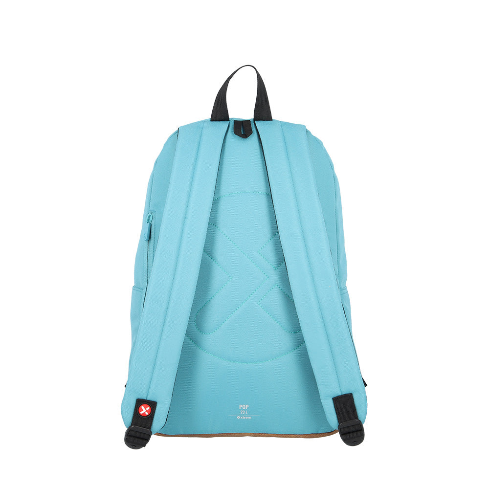 Mochila casual Pop  turquesa