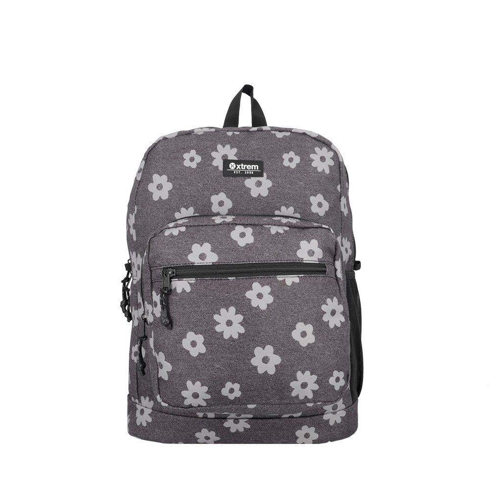 Mochila Vito 4Xt Denim Flowers L