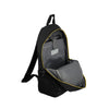 Mochila para laptop Clinton 15" negra/amarilla