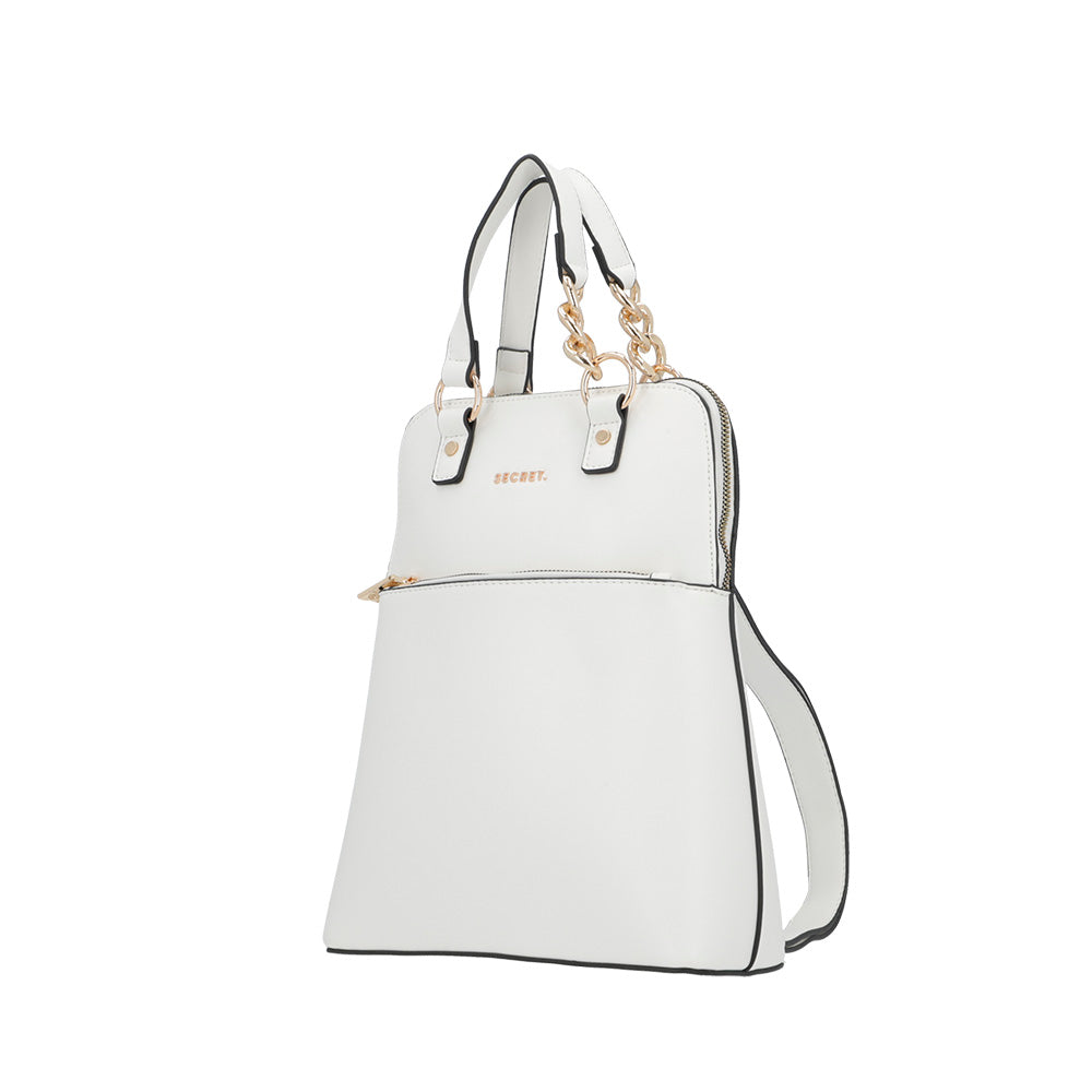 Mochila para mujer Italia blanca M