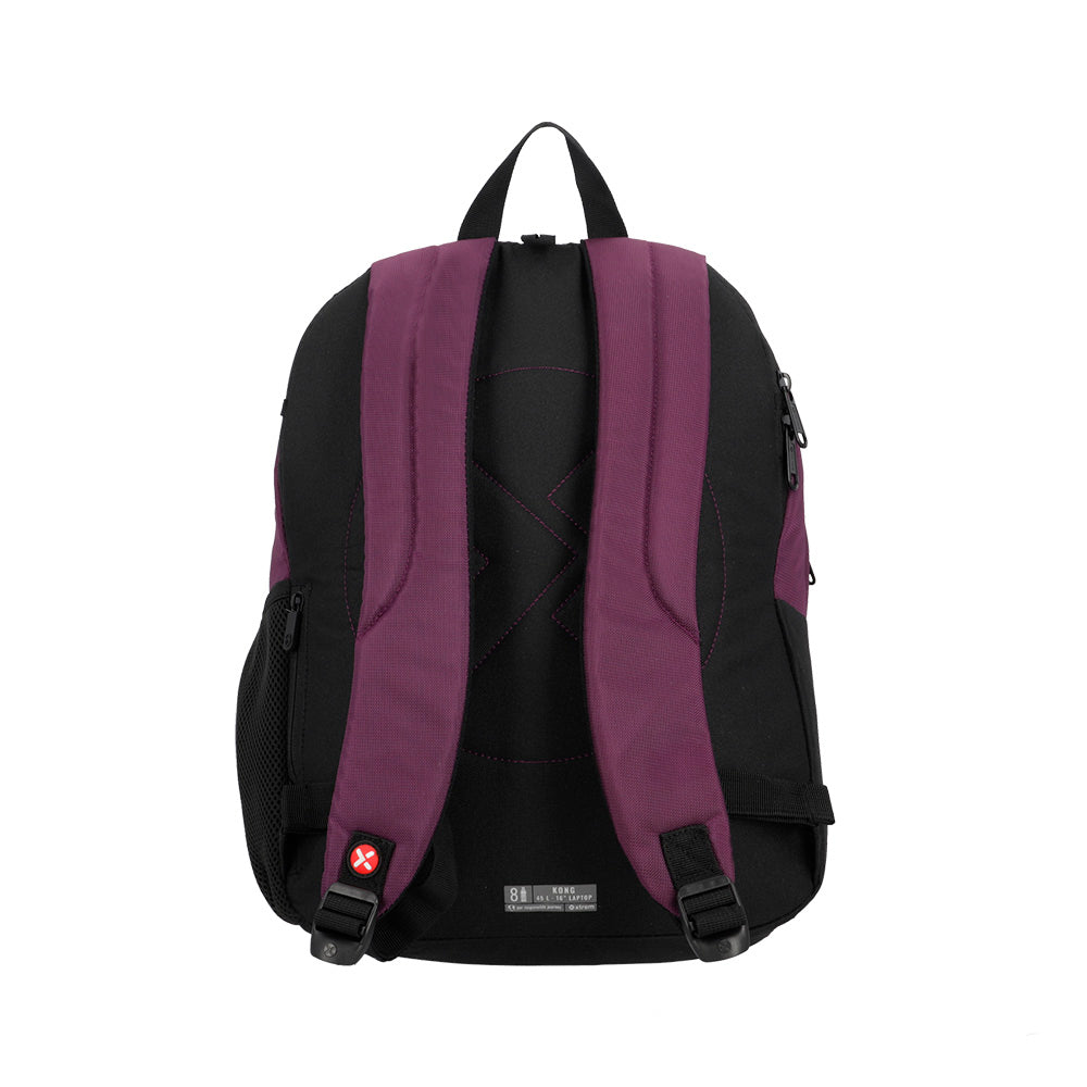 Mochila para laptop Kong 16" morada