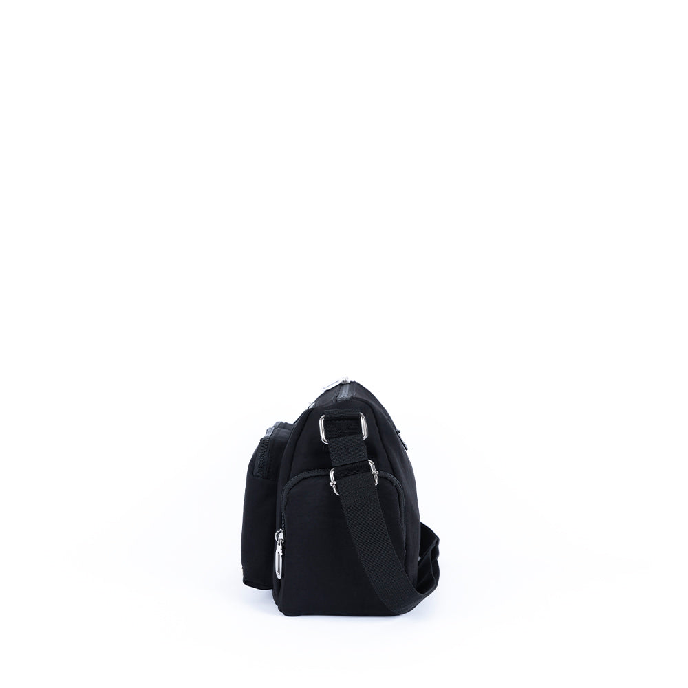 Cartera bandolera Lucca negra M