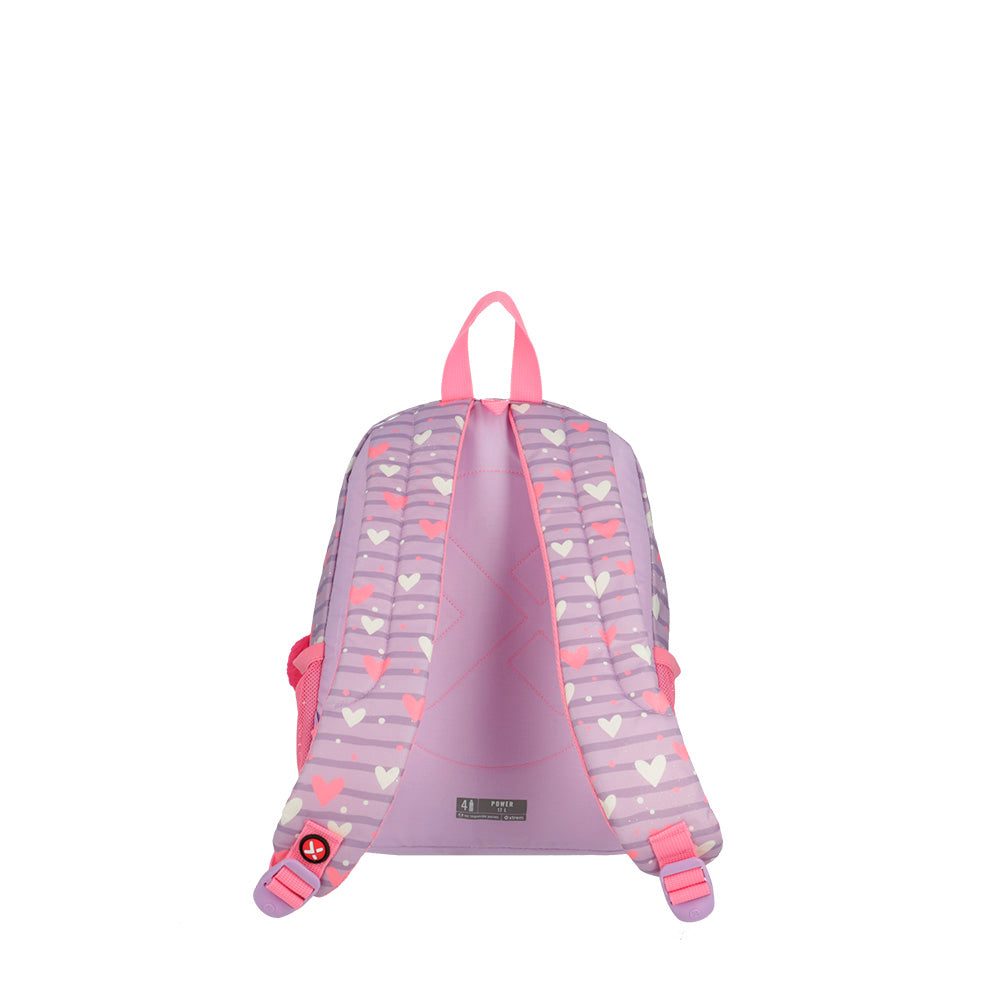 Mochila para niñas Power morada