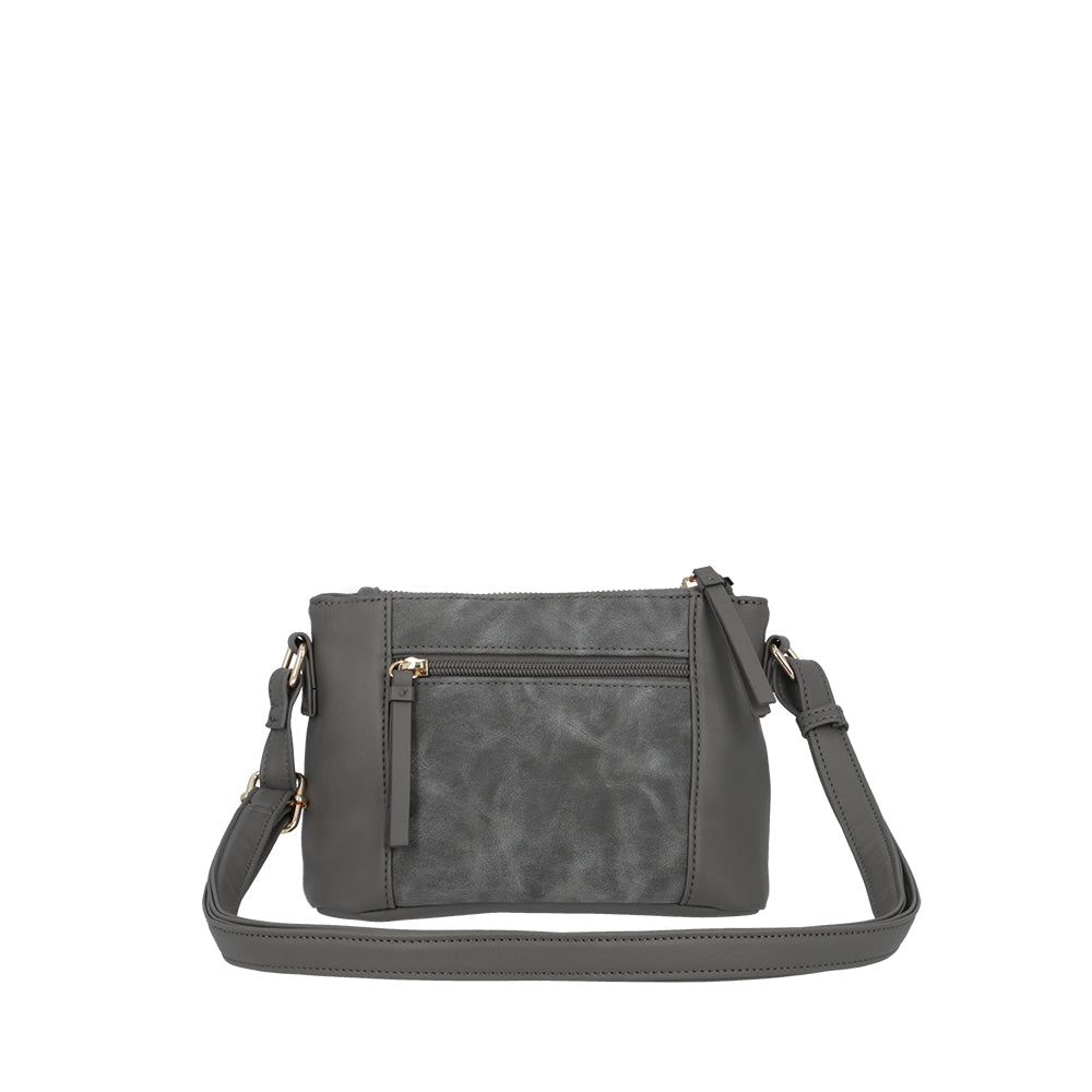 Cartera Hippie Chic Minsk Gris