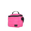 Mega Pack mochila urbana mujer + bolso deportivo + lonchera + estuche fucsia