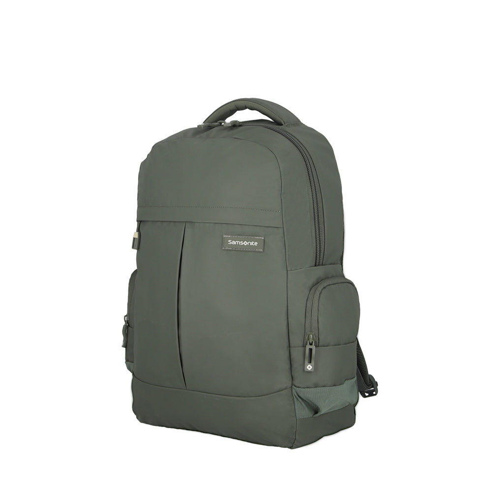 Mochila para laptop hombre Acceleration Citadel verde 17''