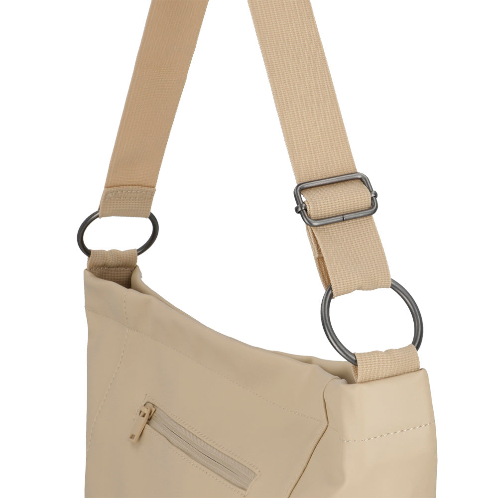 Cartera de hombro GRACE beige