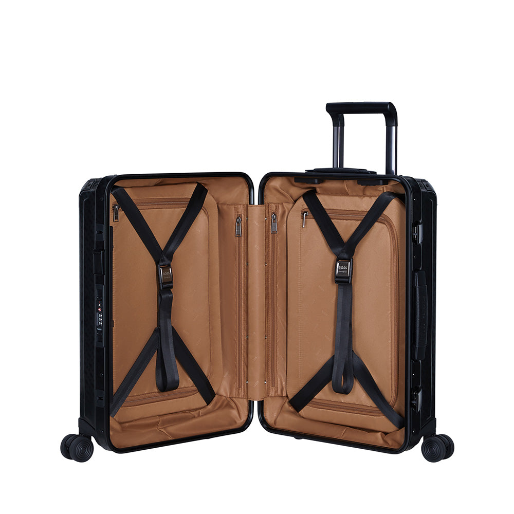 Maleta BOSS | Samsonite GRAPHITE MONOGRAM S