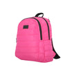 Mega Pack mochila urbana mujer + bolso deportivo + lonchera + estuche fucsia