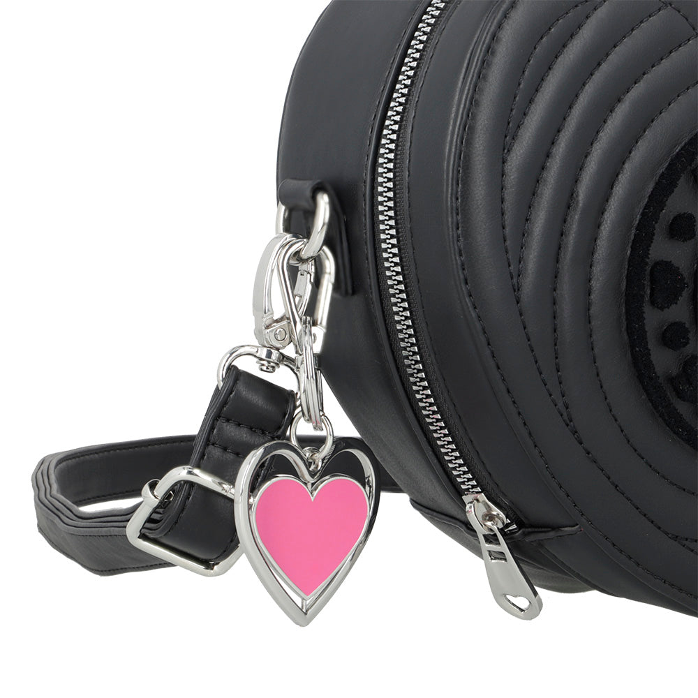 Bandolera para mujer LOVE TWO negra