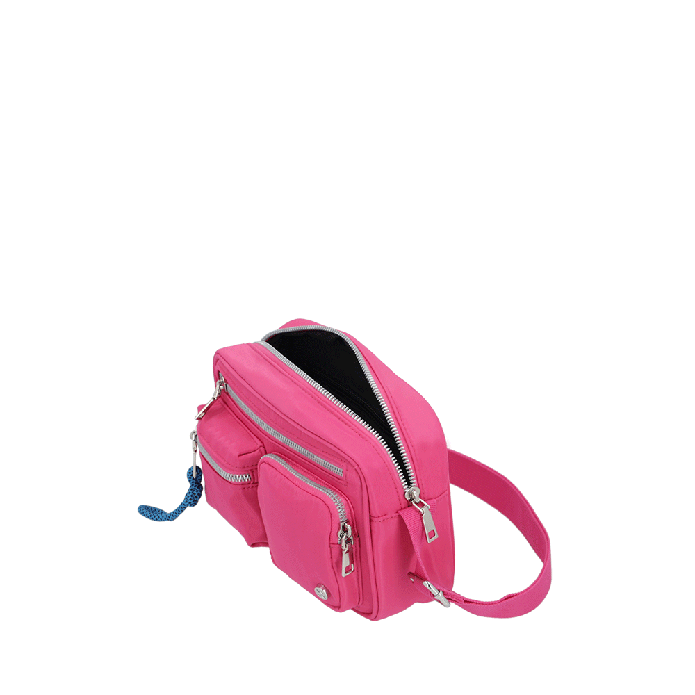 Cartera bandolera Hazel rosada S