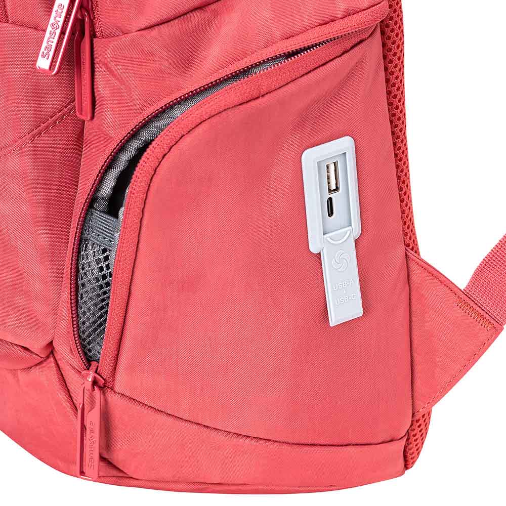 Mochila para notebook Ignition Lismore rojo 17