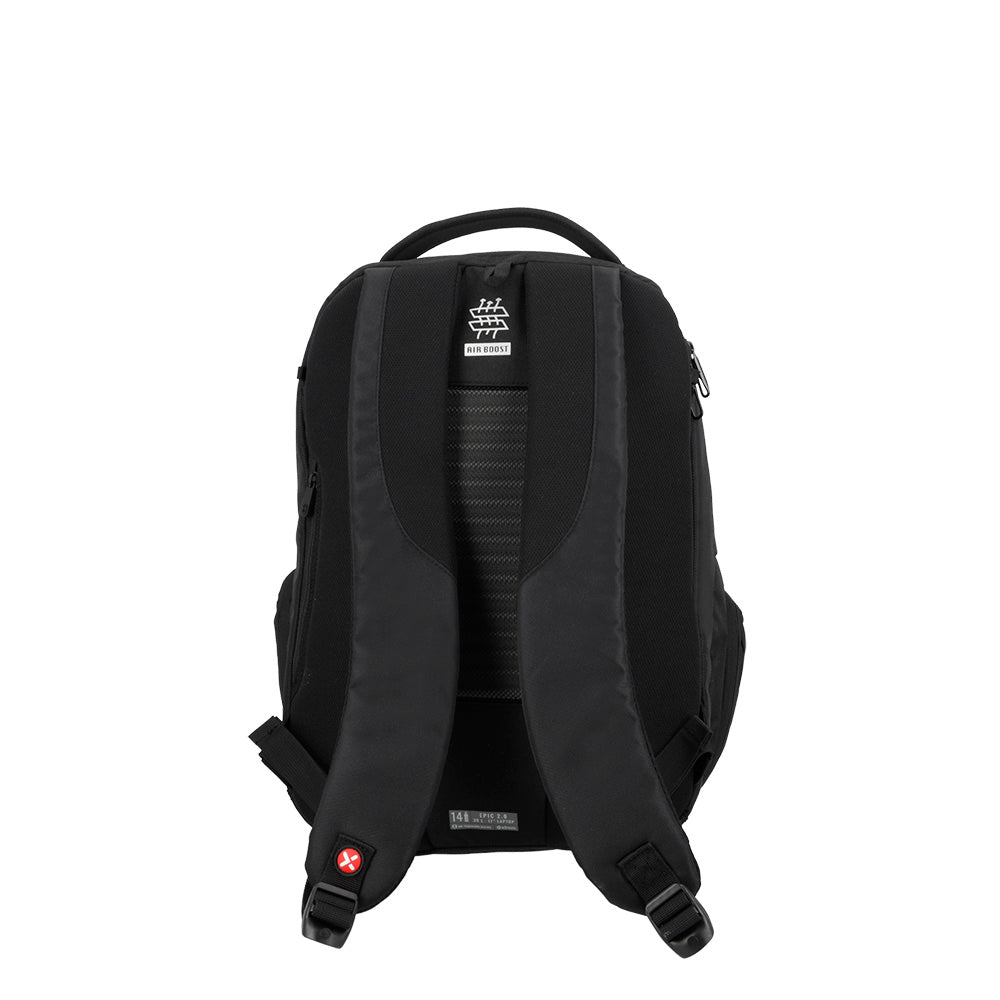 Mochila para notebook 17" de hombre Epic 2.0 negra